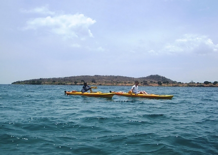 Kayaking Lake Tanganyika