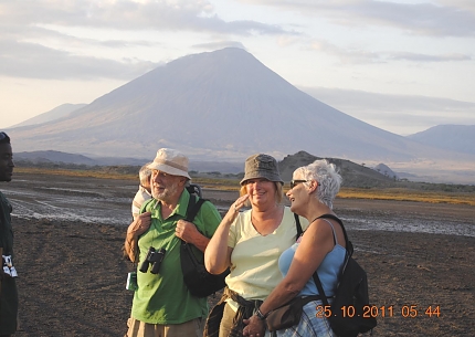 Natron Mt. Oldoinyo Lengai Behind