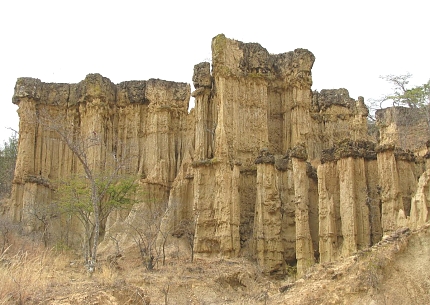 Sandstone Pillars at Isimila