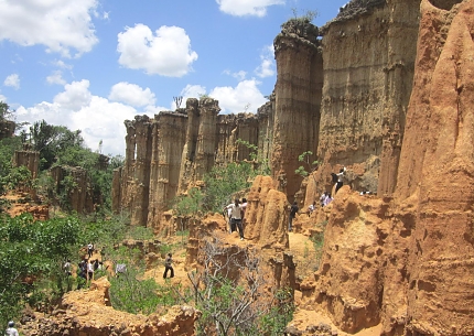 Sandstone Pillars at Isimila