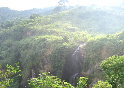 Waterfalls in Uluguru Mountains